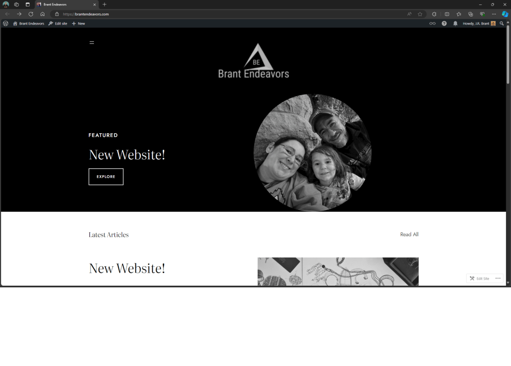 New Website!